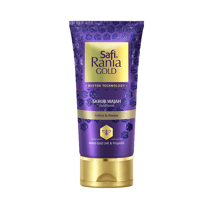 Safi Rania Gold Facial Scrub 75 GM