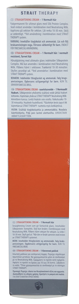 Schwarzkopf Strait Therapy Hair Straightening Cream 1 (For Normal Hair) 300 ML