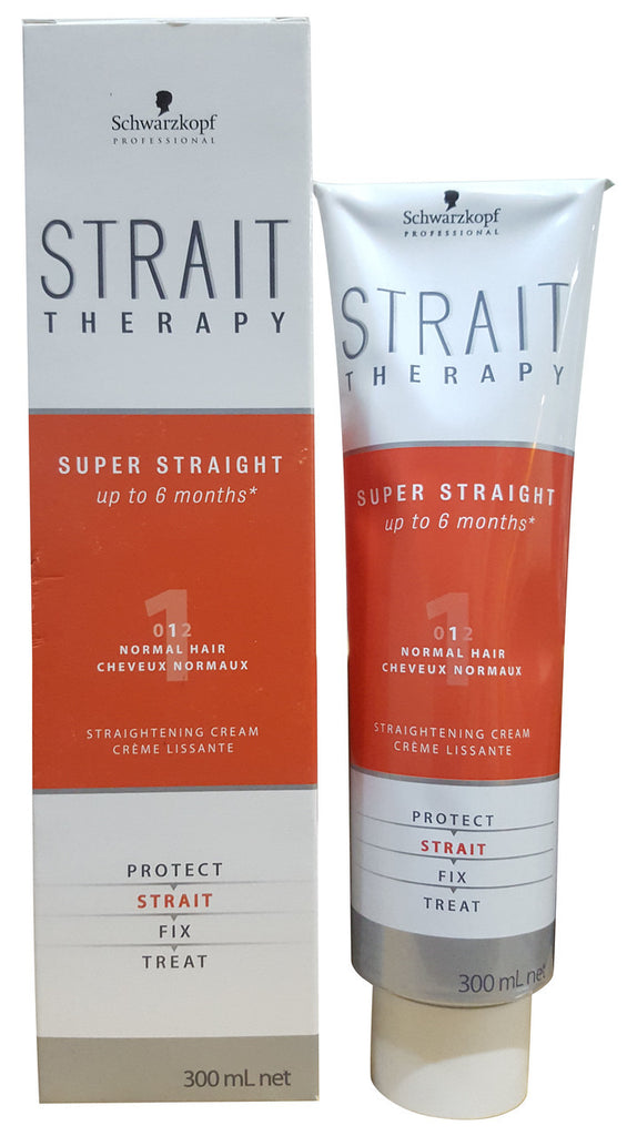 Schwarzkopf Strait Therapy Hair Straightening Cream 1 (For Normal Hair) 300 ML