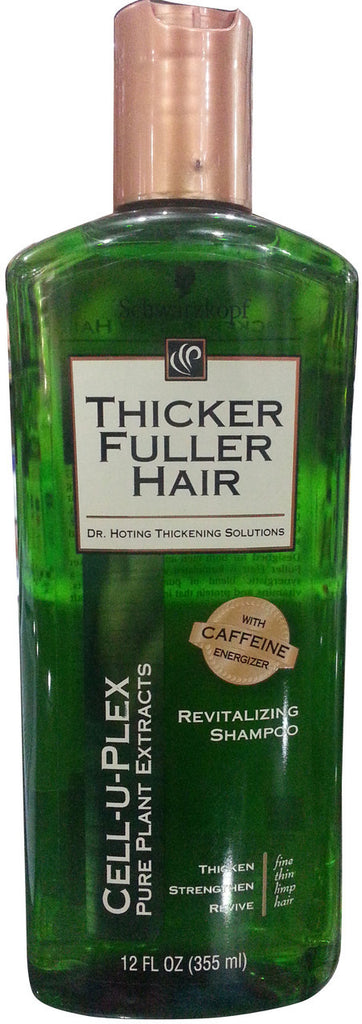Schwarzkopf Thicker Fuller Hair Revitalizing Shampoo 355 ML