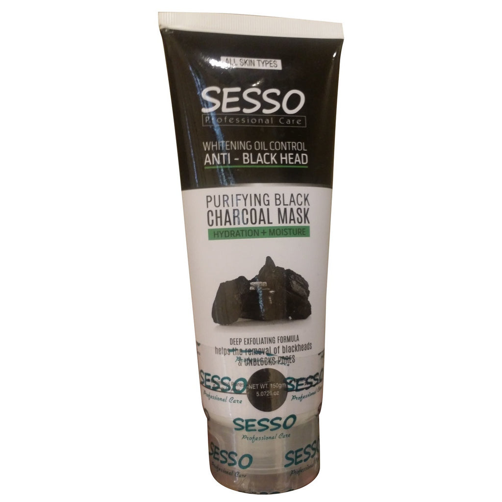 Sesso Purifying Black Charcoal Mask 150 ML