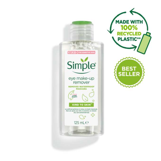 Clearance Simple Kind to Skin Eye Make-up Remover 125 ML