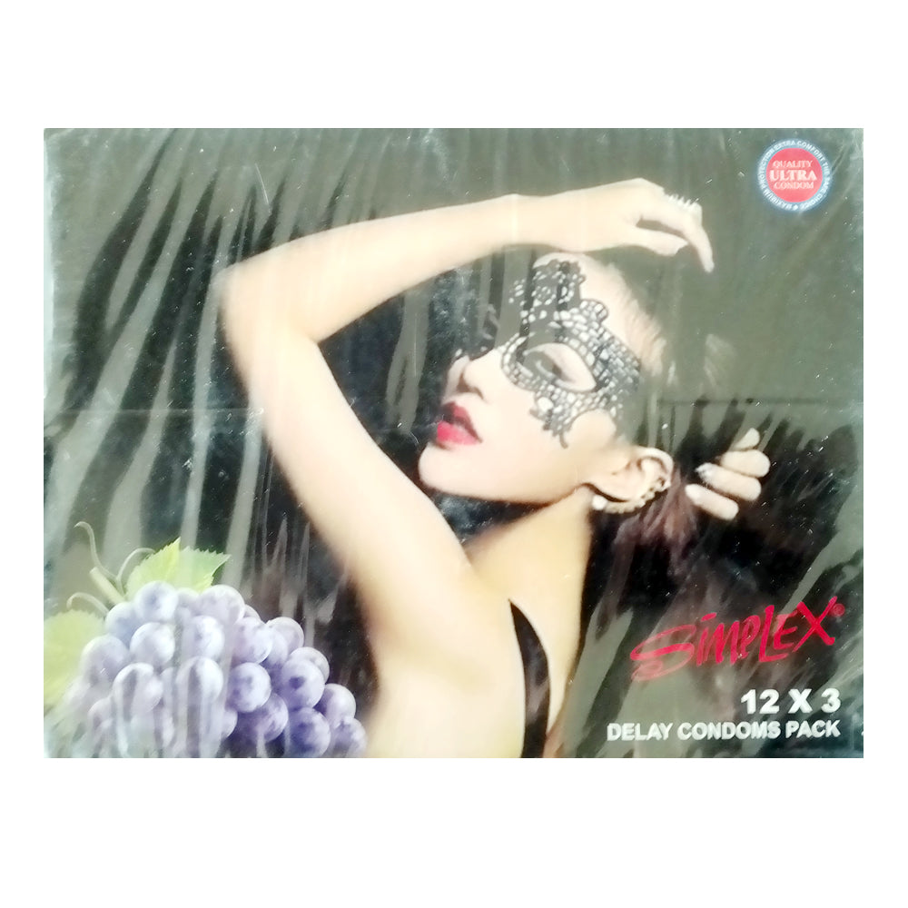 Simplex Delay Condoms 3 pieces