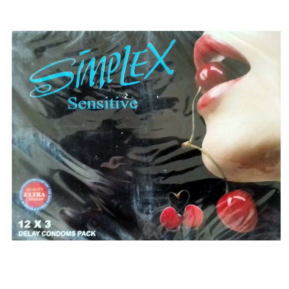 Simplex Sensitive Condoms 3 pieces