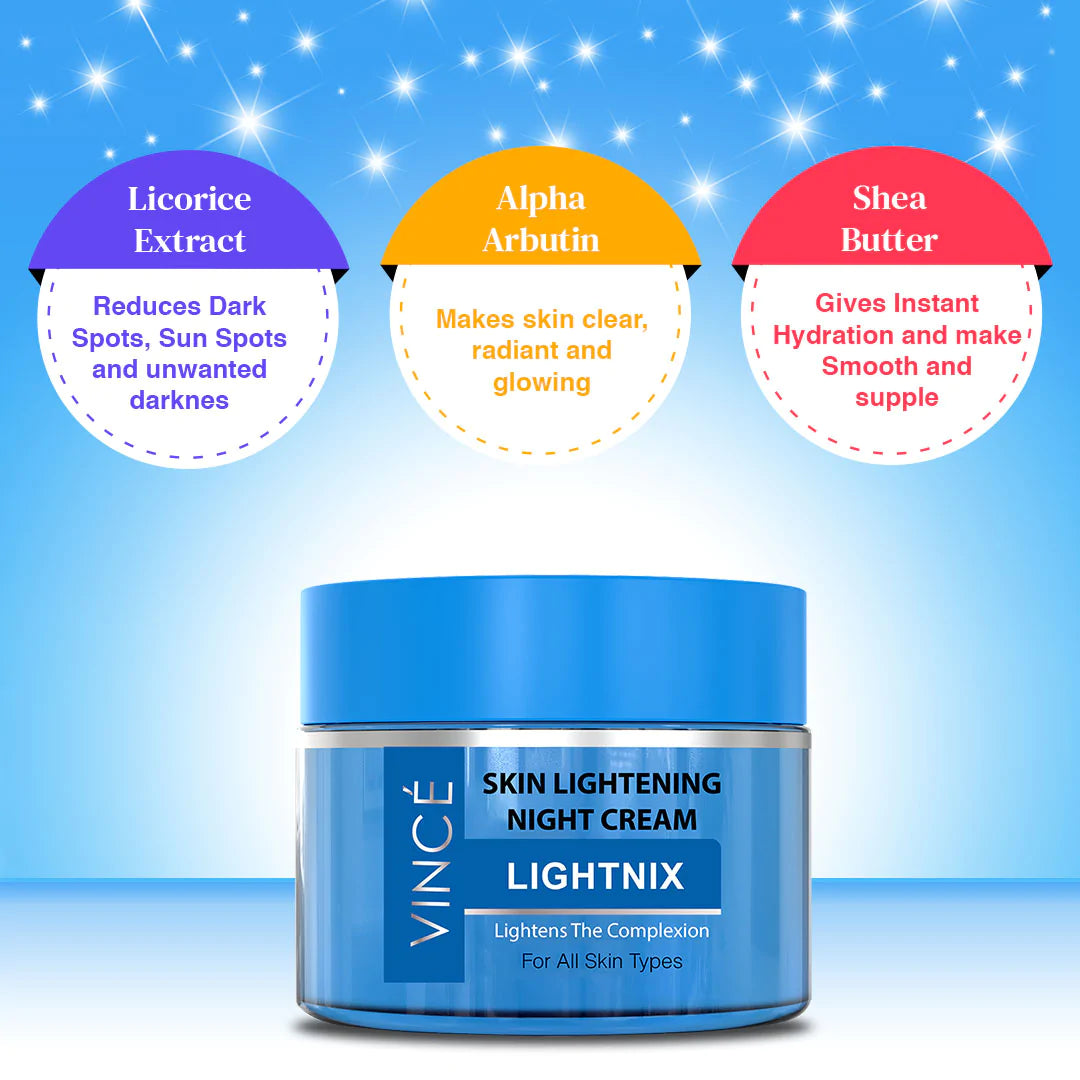 Vince Lightnix Skin Lightening Night Cream 50 ML