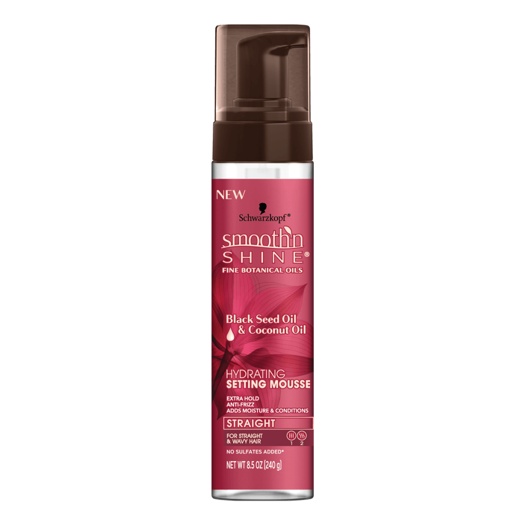 Schwarzkopf Smooth 'N Shine Hydrating Setting Mousse 240 GM