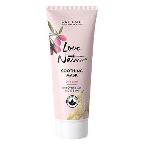Oriflame Soothing Mask with Organic Oat & Goji Berry 75 ML