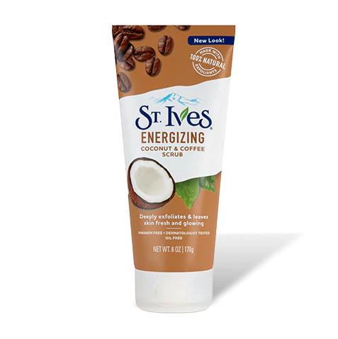 St. Ives Energizing Coconut & Coffee Scrub 170 GM