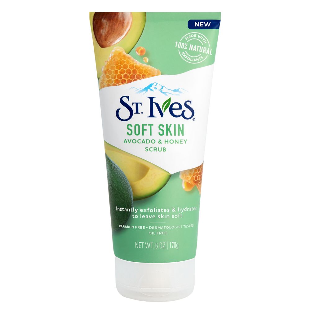 St. Ives Soft Skin Avocado & Honey Scrub 170 GM