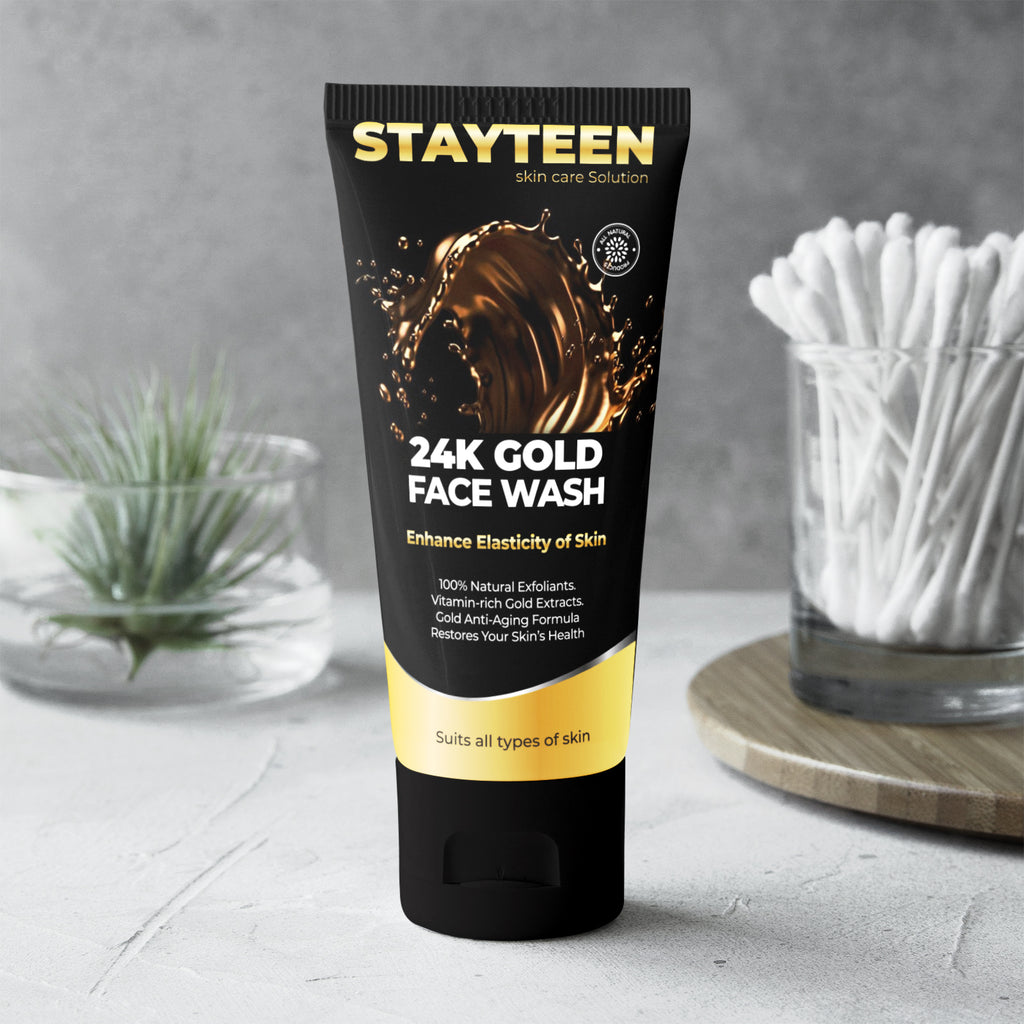 StayTeen 24K Gold Face Wash Forever Young n Gold Look 175 ML
