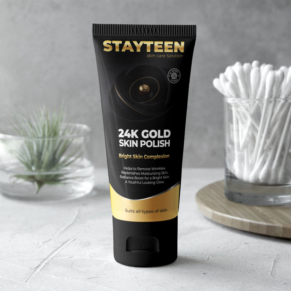 StayTeen 24K Gold Skin Polish Bright Skin Complexion 175 ML