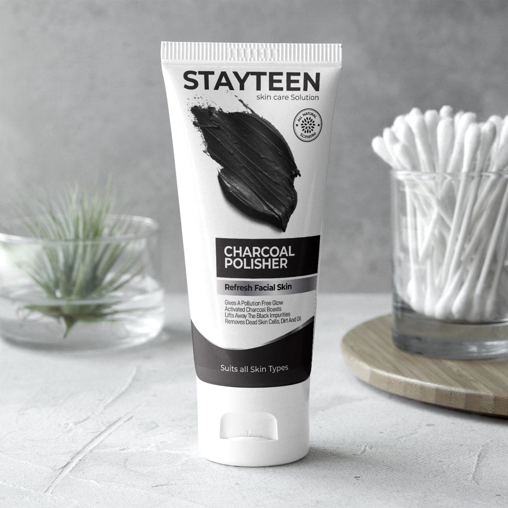 StayTeen Activated Charcoal Facial Skin Polisher 150 ML