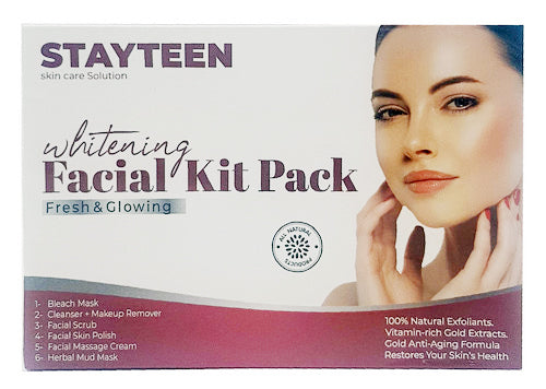 Stay Teen Whitening Facial Trial Kit Pack Fresh & Glowing