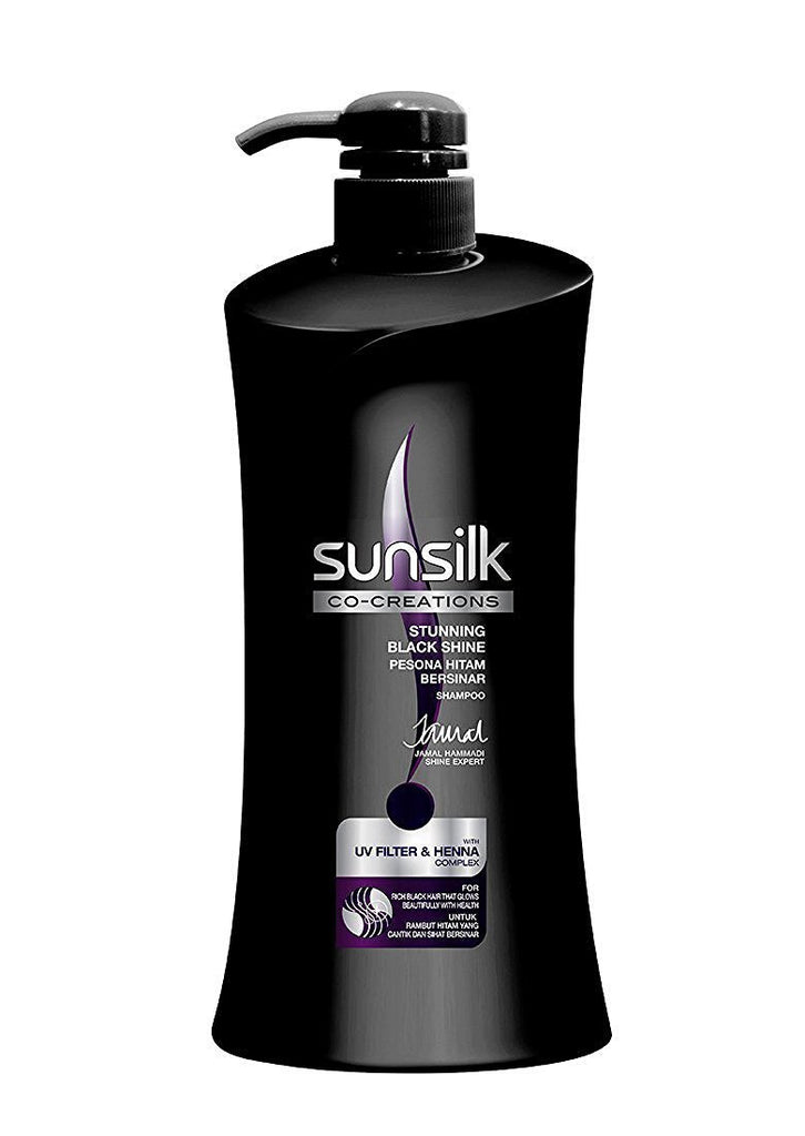 Sunsilk Co-Creations Stunning Black Shine Henna Complex Shampoo 650 ML