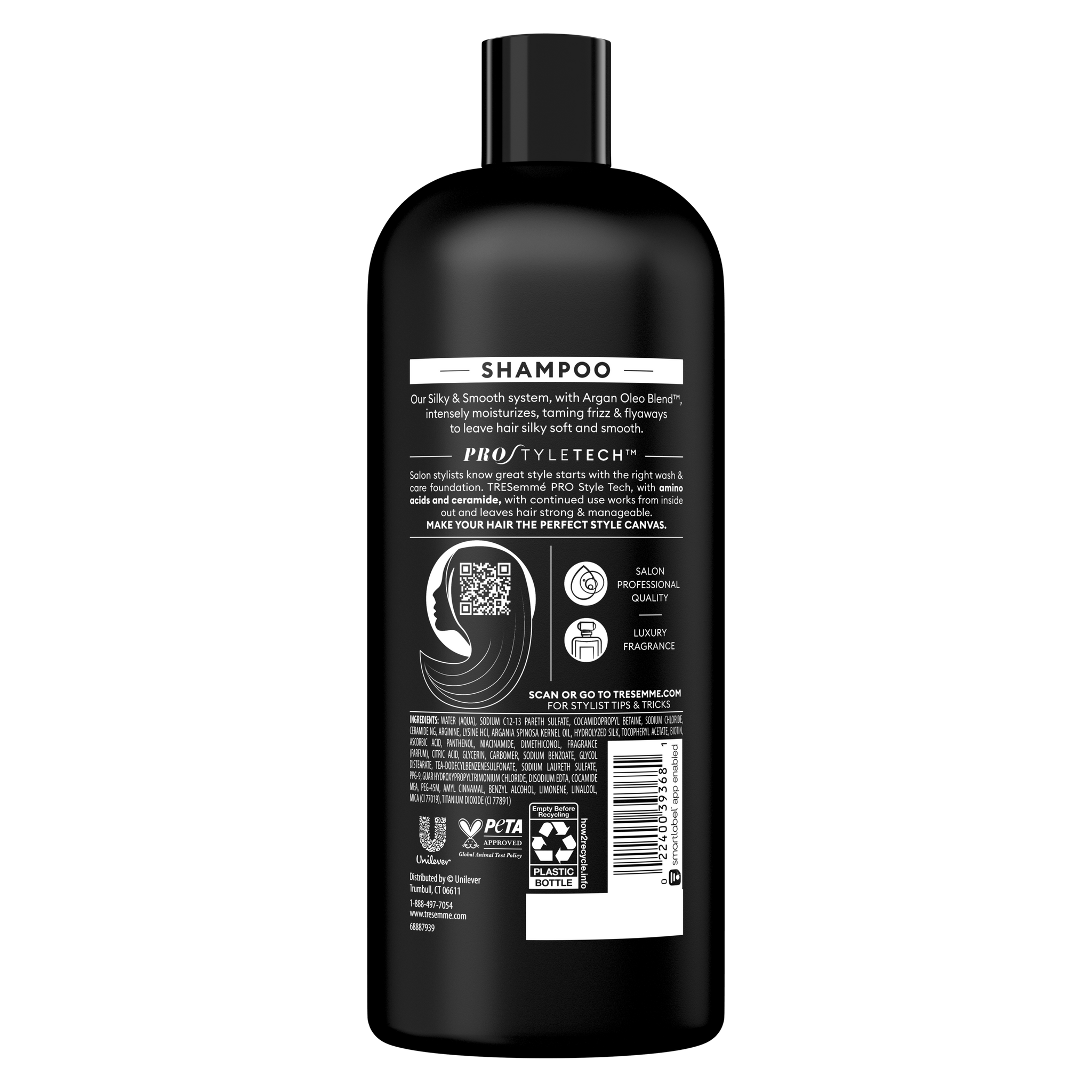 TRESemmé Silky & Smooth Shampoo for Frizzy Hair 828 ML
