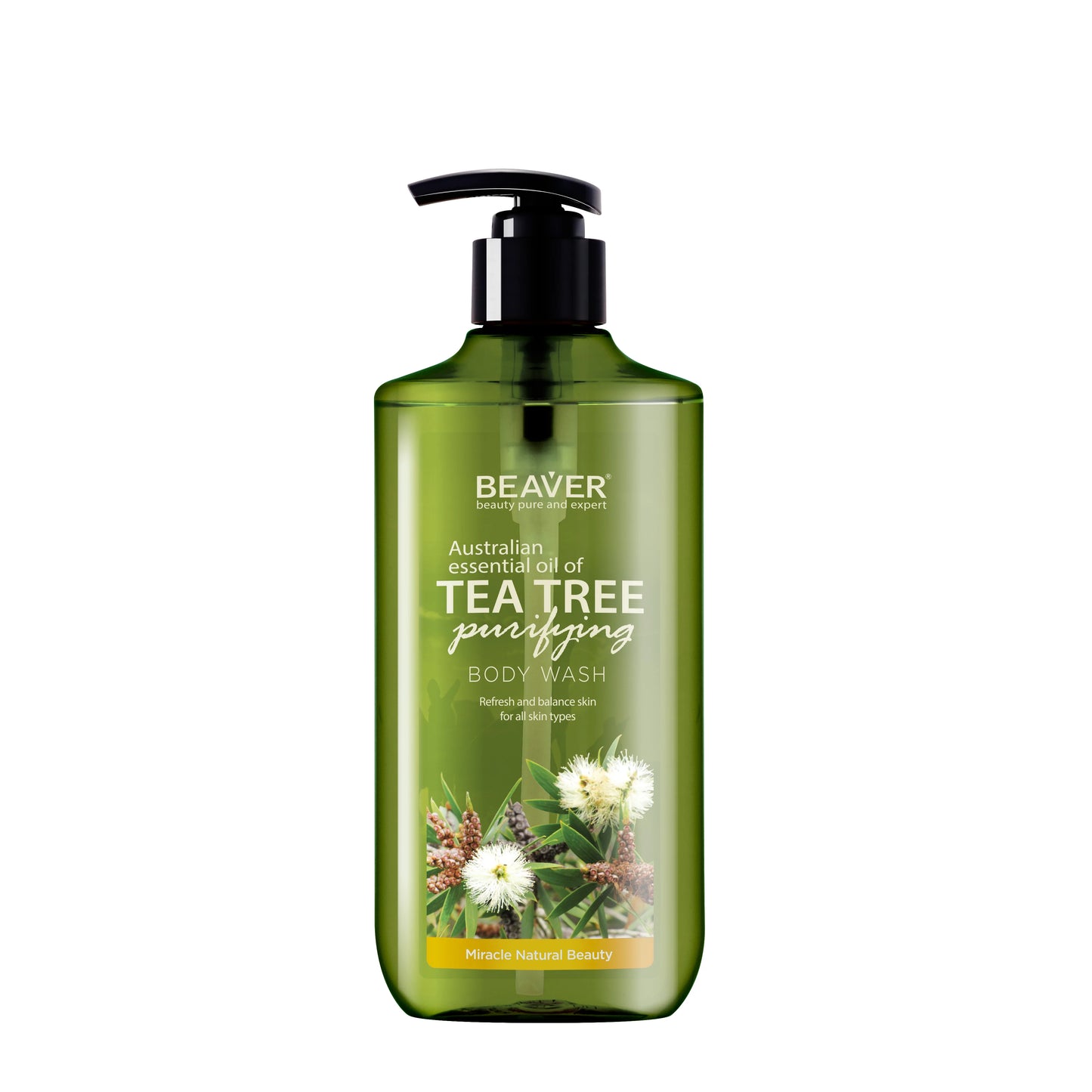 Beaver Tea Tree purifying Body Wash 400 ML