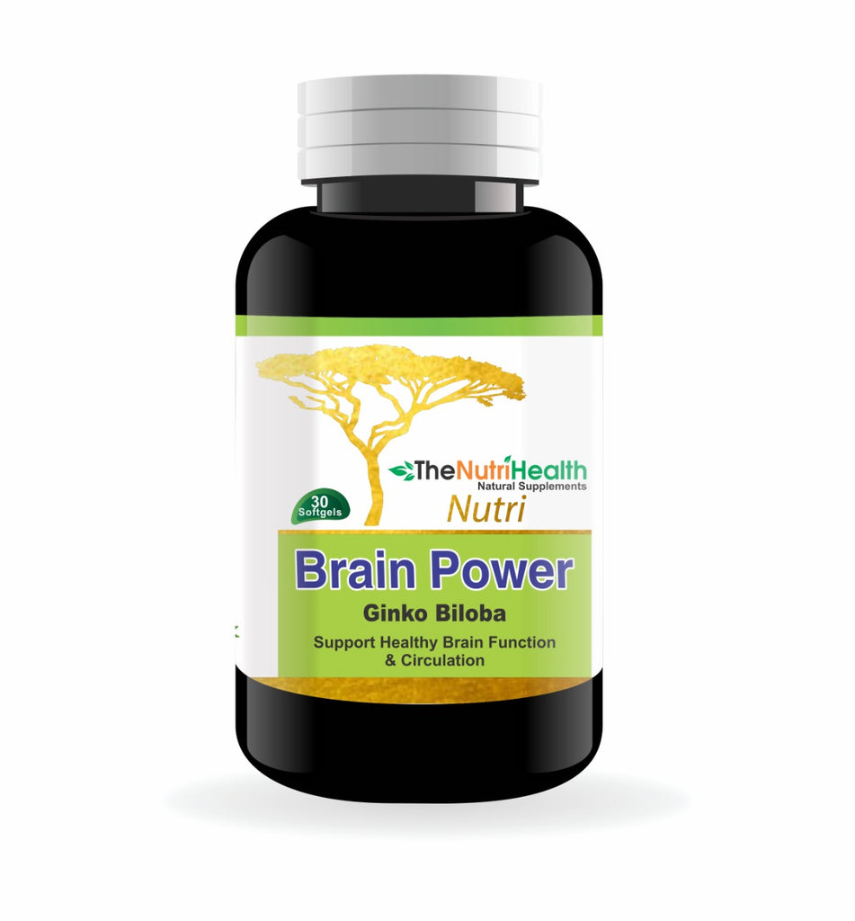 The Nutri Health Brain Power 30 Softgels