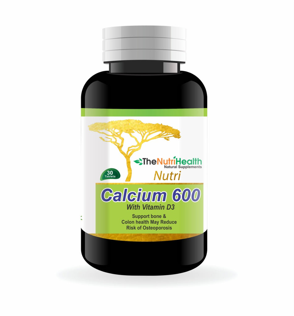 The Nutri Health Calcium 600 with D3 30 Caps