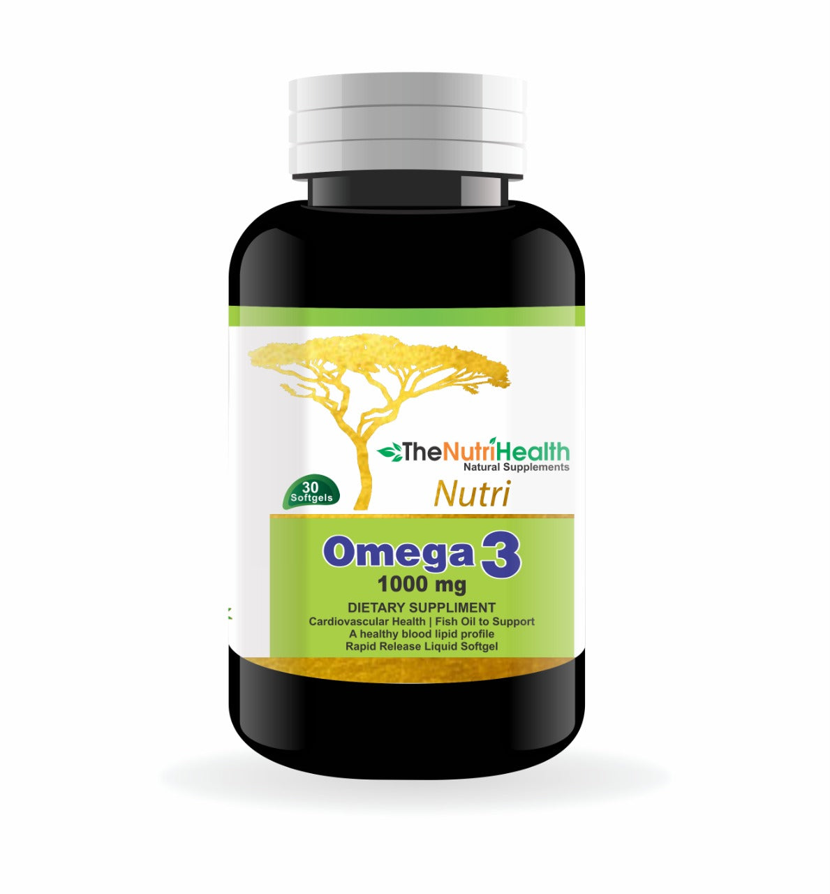 The Nutri Health Omega 3 1000 MG 30 Softgels