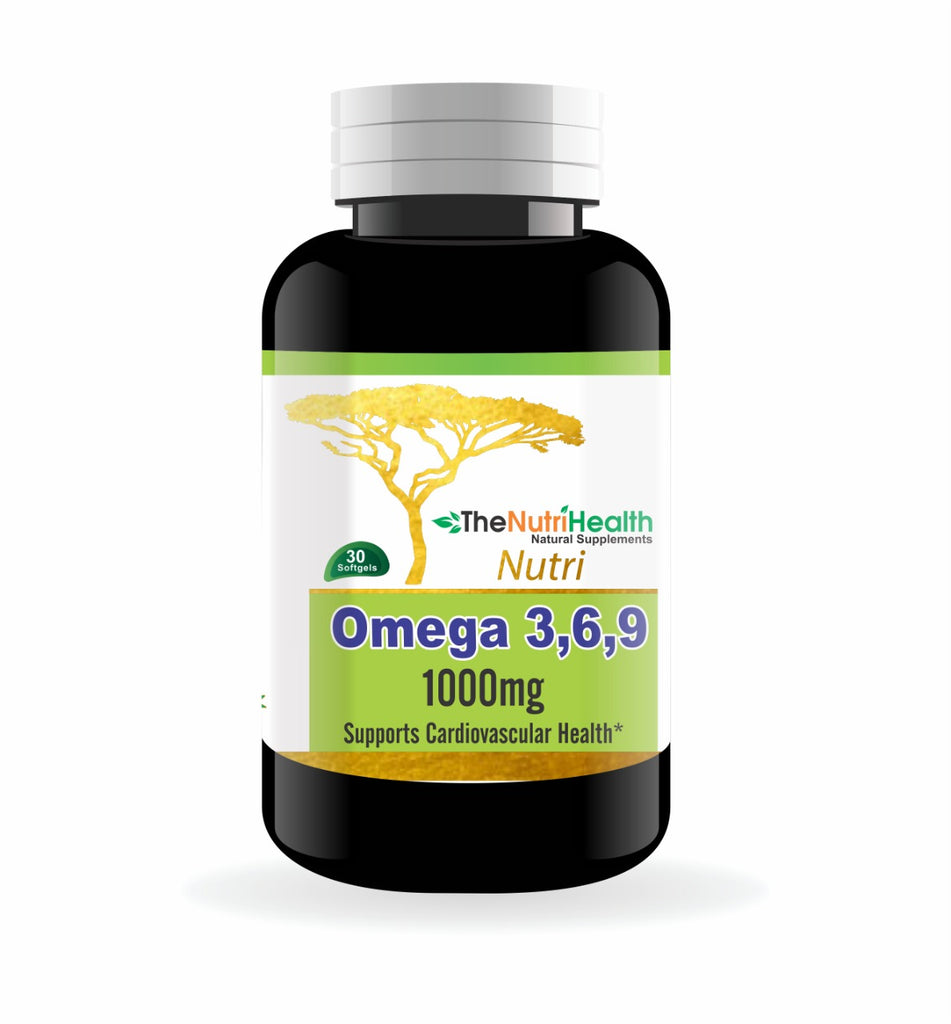 The Nutri Health Omega 3, 6, 9 1000 MG 30 Softgels