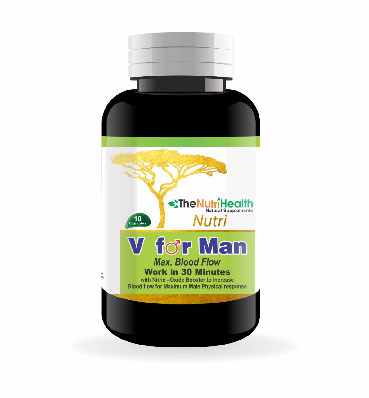 The Nutri Health V for Man 10 Caps