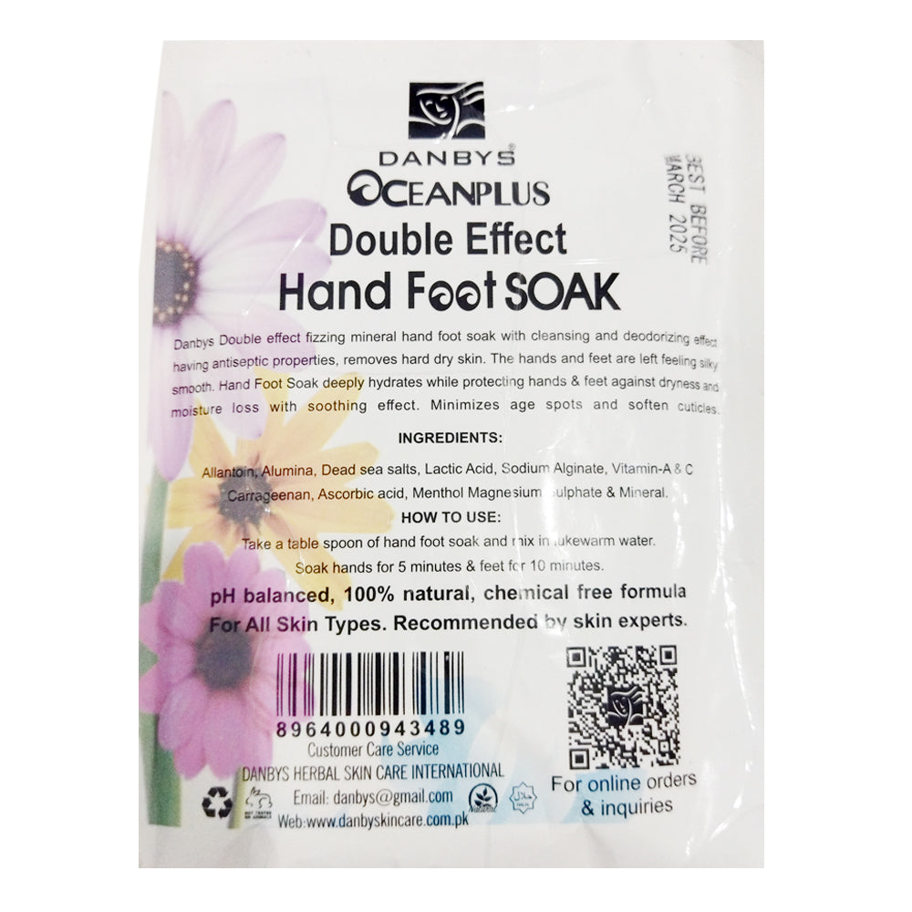 Danbys Ocean Plus Double Effect Hand Foot Soak 80 GM