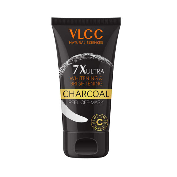 VLCC 7X Ultra Whitening And Brightening Charcoal Peel Off Mask 100 GM