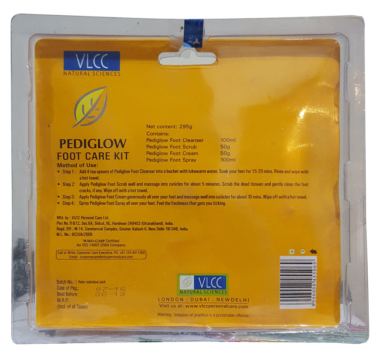 VLCC PediGlow Kit 4 In 1