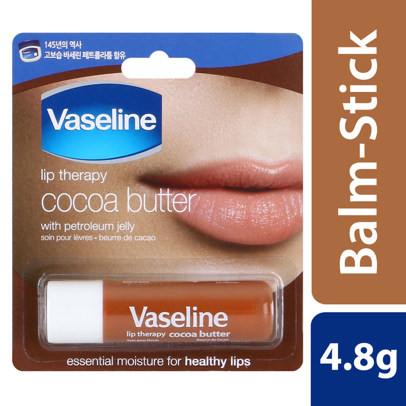 Vaseline Lip Therapy Cocoa Butter Balm Stick