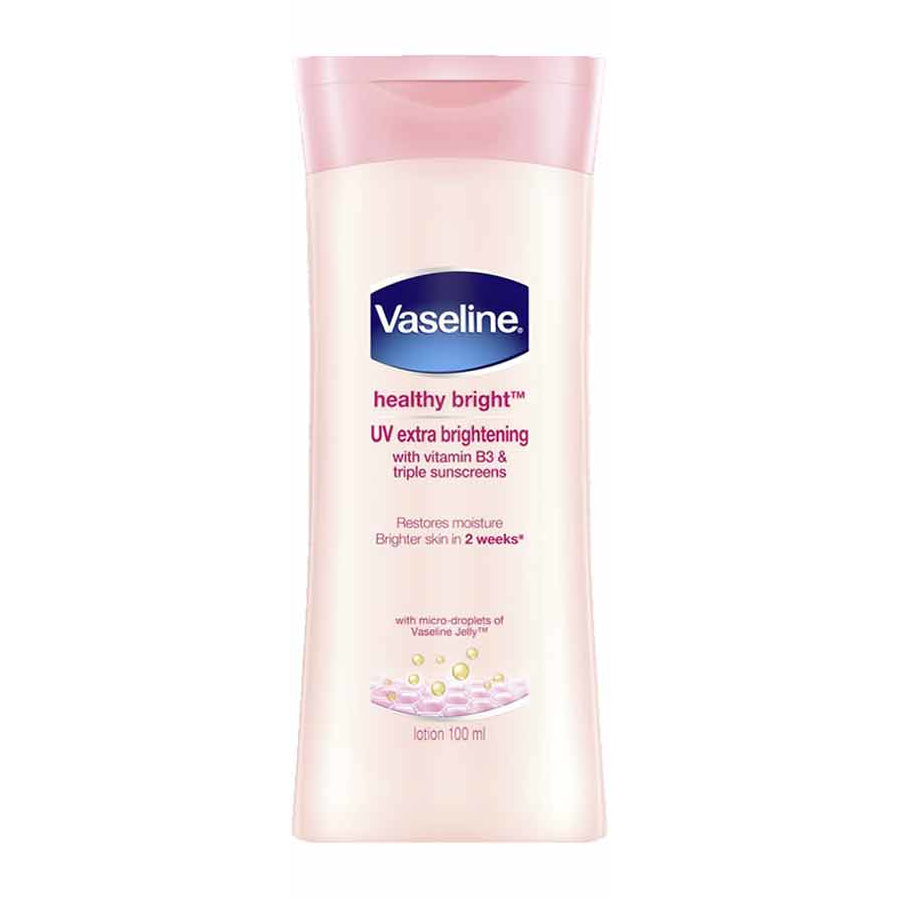 Vaseline Healthy Bright UV Extra Brightening 100 ML – Rozzana.pk