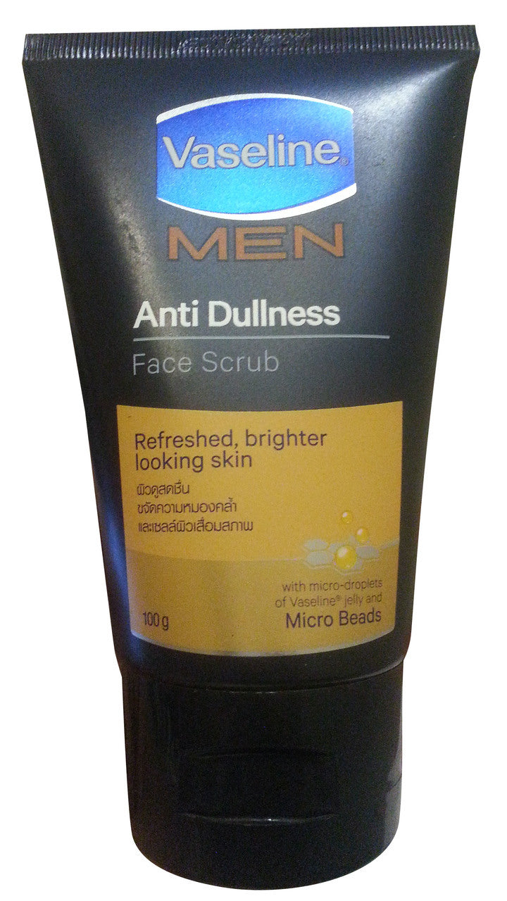 Vaseline Men Anti Dullness Face Scrub 100 GM