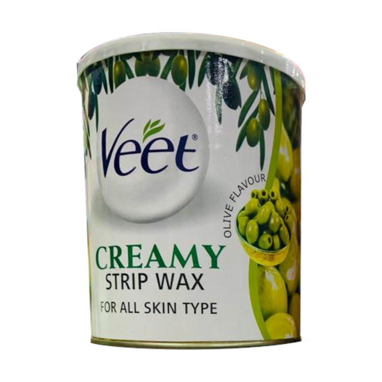 Veet Creamy Strip Wax Olive 800 GM
