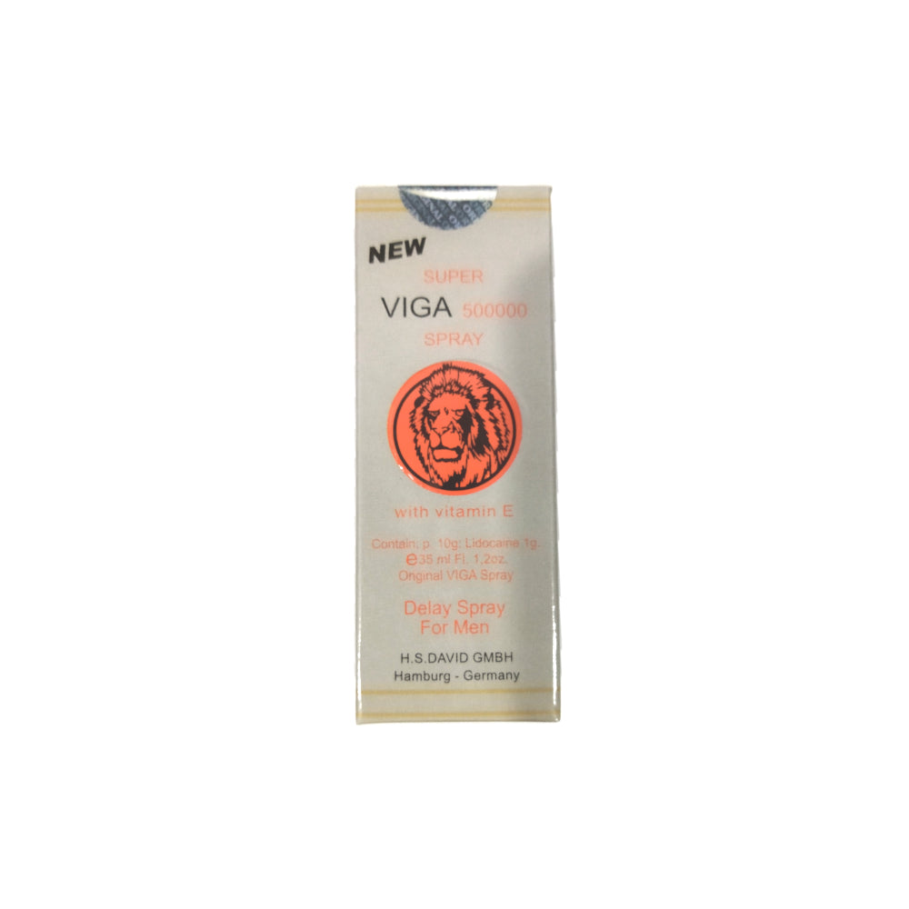 Viga 500000 Long Time Delay Spray For Men 45 ML (Silver)