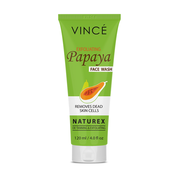Vince Naturex Exfoliating Papaya Face Wash 120 ML