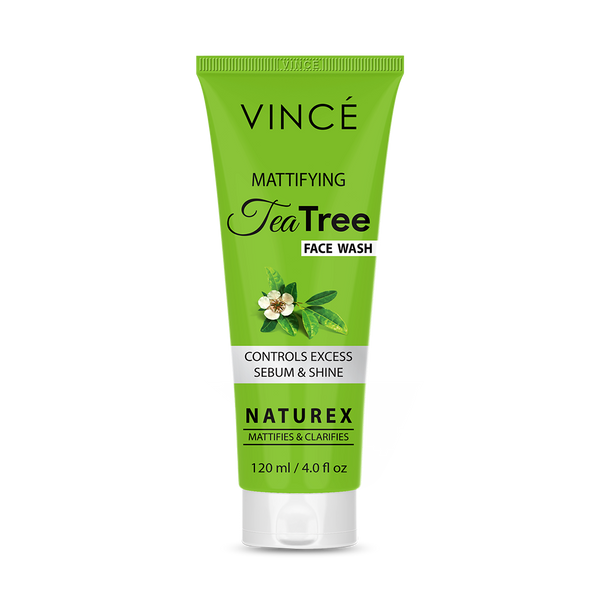 Vince Naturex Mattifying Tea Tree Face Wash 120 ML