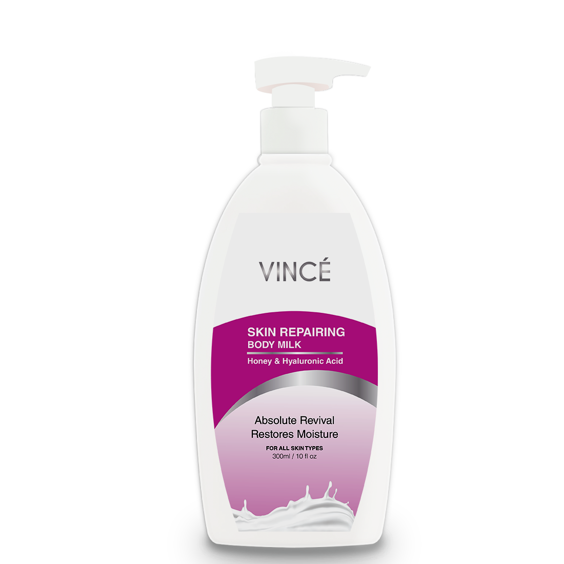 Vince Skin Repairing Body Milk Honey & Hyaluronic Acid 300 ML
