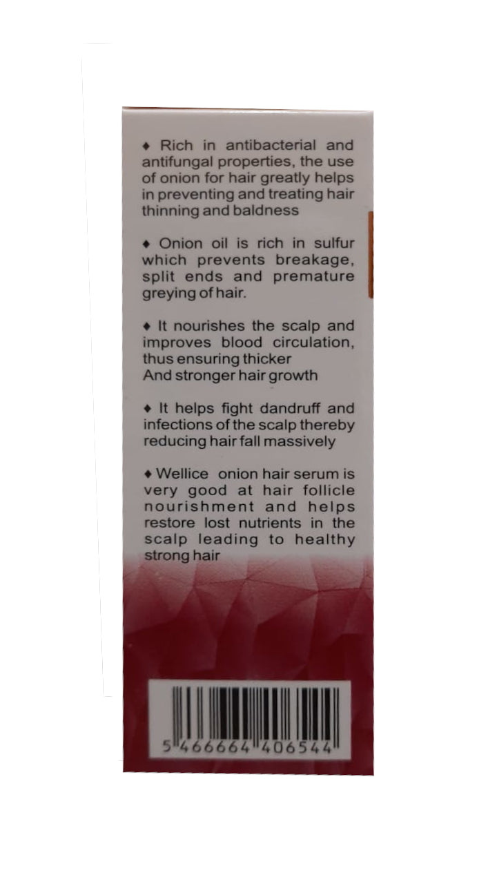 Wellice Onion Anti Hair Loss Serum 30 ML