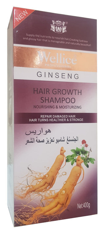 Wellice Ginseng Hair Growth Shampoo 400 ML