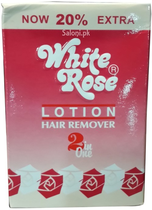White Rose 2 In One Hair Remover Lotion