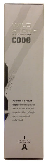 Wild Stone Body Perfume CODE Platinum 120 ML