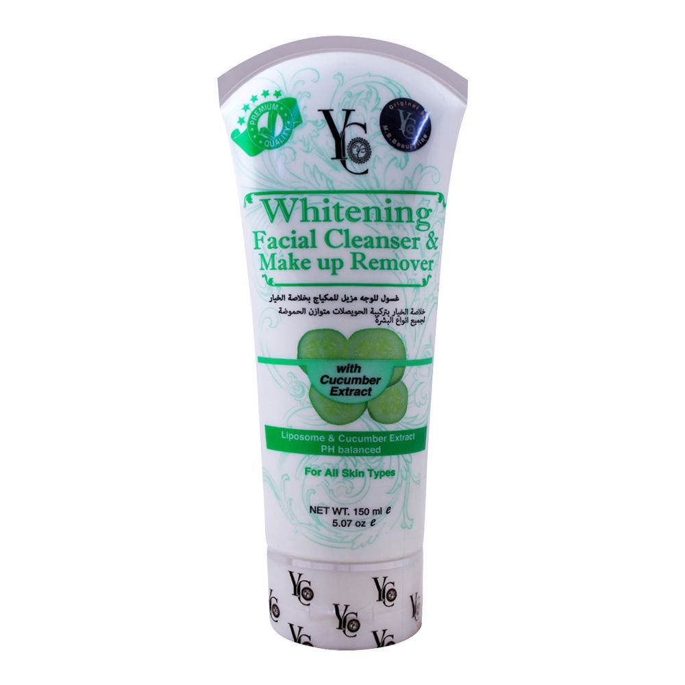 YC Whitening Facial Cleanser & Make up Remover 150 ML