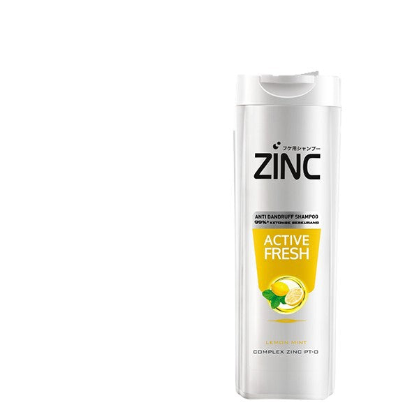 Zinc Active Fresh Anti Dandruff Shampoo 340 ML