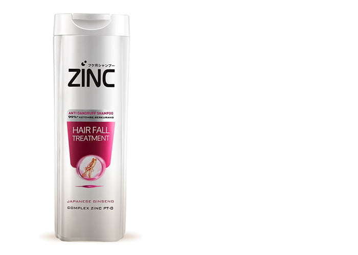 Zinc Hair Fall Treatment Japanese Ginseng Anti-Dandruff Shampoo 340 ML