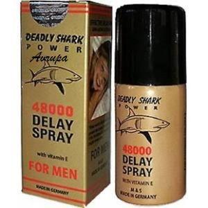 Deadly Shark Power 48000 Delay Spray with Vitamin E 40 ML