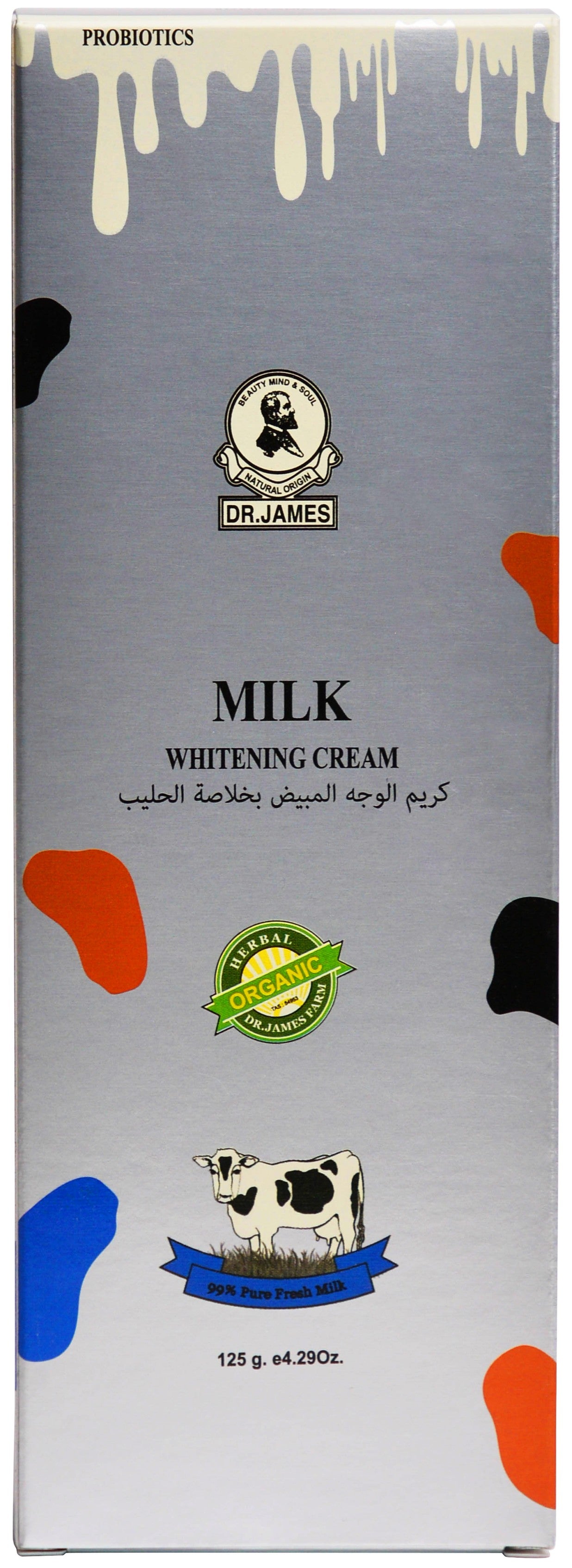 Dr. James Probiotics Milk Whitening Cream