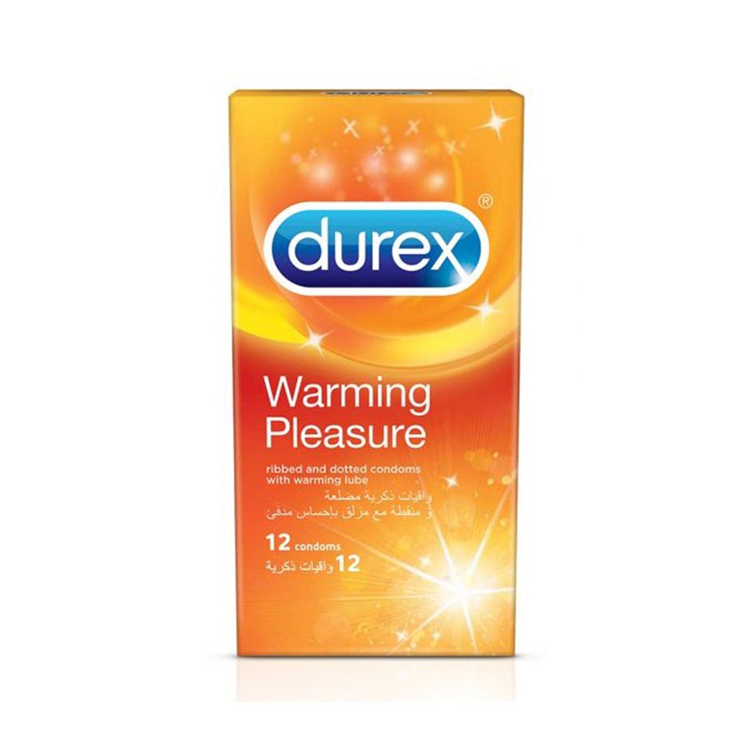 Durex Warming Pleasure Condoms 12 Pieces Box