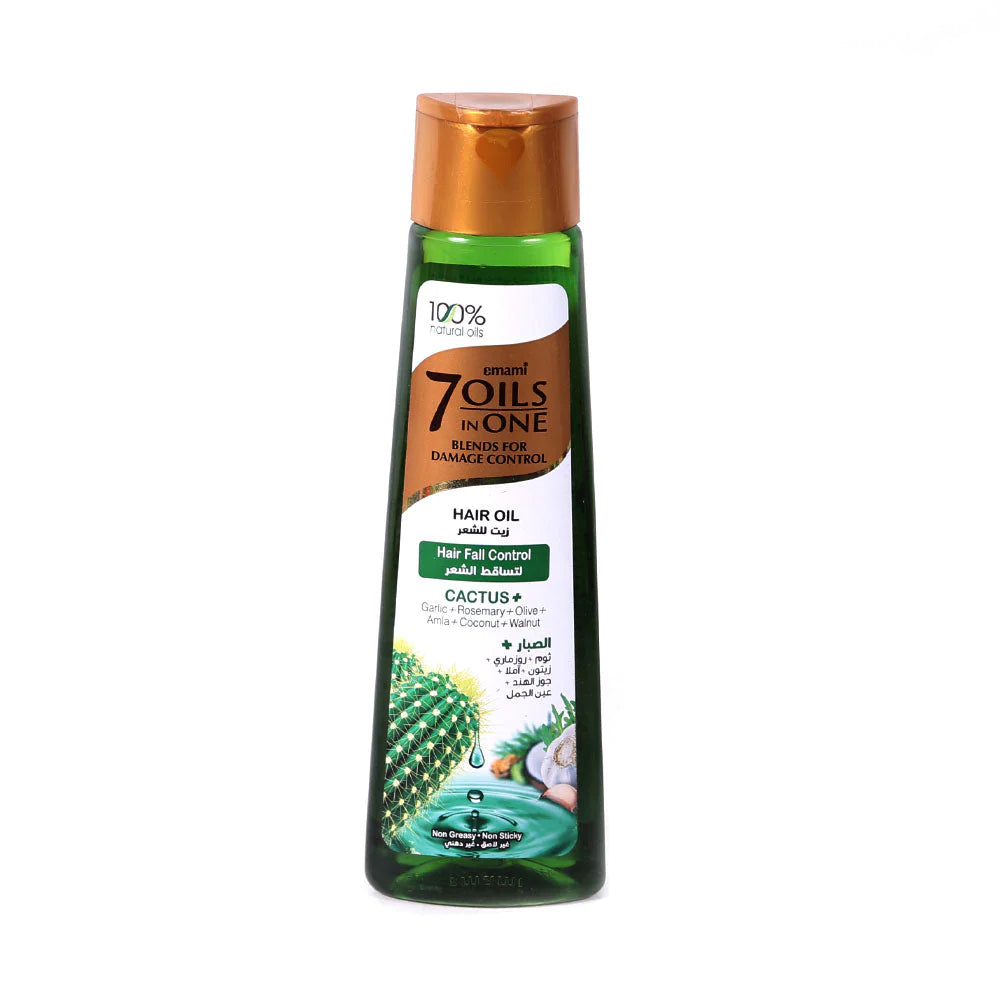 Emami 7 Oil In One Hair Falling Control Cactus Oil