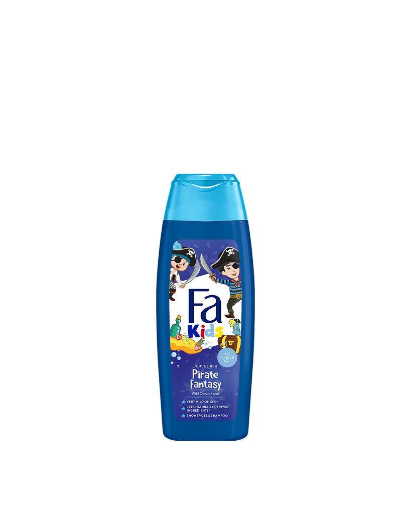 Fa Kids Shower Gel & Shampoo Pirate Blue 250 ML