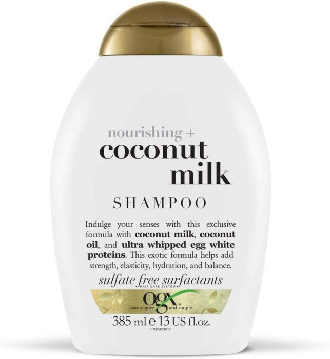OGX Nourishing + Coconut Milk Shampoo Sulfate Free 385 ML