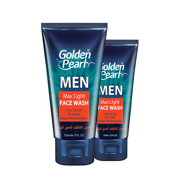 Golden Pearl Men Max Light Face Wash